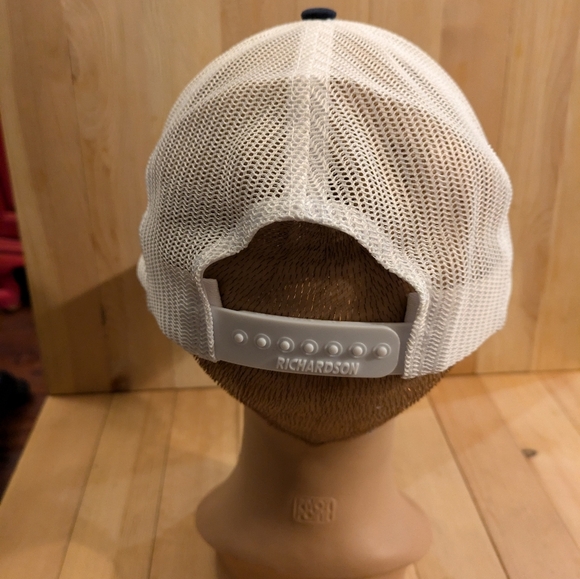 Blue and Navy Trucker Hat - Picture 4 of 8